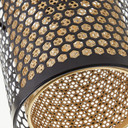 Spotbalken Elias, gold, 20,9 x 30 cm, Metall Lampe