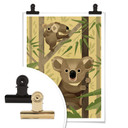 Plakat Brown - Koala