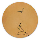 Wandcirkel Kubistika - Sunrise Bird