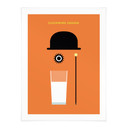 Plakat inspirowany filmem "Clockwork Orange" - Gomes