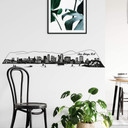 Sticker mural - San Diego skyline