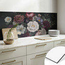Stænkplade til køkken Blomster stilleben i Redouté-stil - Bloomery Decor