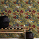 Architects Paper Floral Impression - Papier peint intissé jungle, jaune
