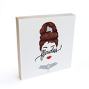 Billede af træ til at sætte op - Tohmé - Flawless Audrey - 15x15 cm
