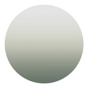 Sticker mural Ombre - Olive - Rond