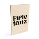 Holzbild Firlefanz