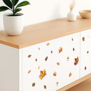 Wallsticker Klistermærke efterårsblade