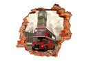 3D Wallsticker Besøg London