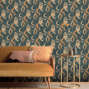 Non-woven tapet MORETTA Elle Decoration 4, bensin