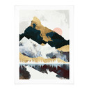 Plakat Odbicie zimowego krajobrazu - SpaceFrog Designs