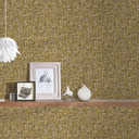 Architects Paper Jungle Chic - Papier peints effet bois, jaune