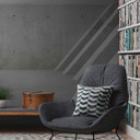 GreyHall betongtapet i gråsvart - Fototapet i non-woven Designwalls 2 - 2,55 x 3,5 m