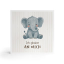 Holzbild zum Hinstellen - Ich glaube an mich - 15x15 cm