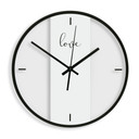 Glas Wanduhr Love - Rund Ø30 cm