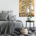 Zelfklevende Poster - Klimt - Stoclet Fries