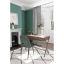 Homing Vorhang Lisa mit verdeckten Schlaufen grau -  2,45x1,40 m