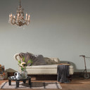 Livingwalls Vliestapete Diamonds Tapete Uni grau, 