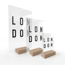 Typografi til borddisplay London