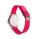 Kinder Armbanduhr Einhorn - Lernuhr analog - Pink