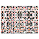 Naklejki na płytki Fredriksson - Triangles Black Apricot - Zestaw 12 sztuk