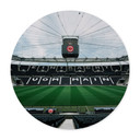 Poster Eintracht Frankfurt - Stadion Tribüne - Rund