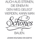 Wandtattoo Auch aus Steinen... 2
