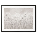 Poster wilde bloemenweide met vlinders in Scandinavisch ontwerp - Ms Tiff