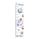 Toise personnalisée enfants - Kvilis - Espace lumineux - 30x120 cm