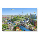 Akrylbillede aerroscape - Berlin Solarpunk