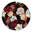 Alu-Dibond UN Designs - Blomsterarrangement - Rund – print på aluminium (Alu-Dibond)