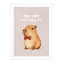 Plakat Keep Calm and Capy On - Capybara