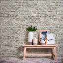 A.S. Création ikke-vævet tapet il Decoro tapet - Naturstenslook - Beige, Grå