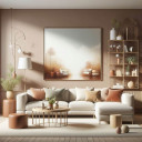 Pintura interior marrón semimate I Whispy Walnut | crear un ambiente acogedor y tranquilo en la habi