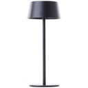 Tischleuchte Outy, schwarz, 12,5 x 30 cm, Metall Outdoor Tischleuchte