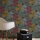 Architects Paper Floral Impression - Papier peint intissé de forêt, brun