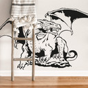 Wallsticker - Eventyr Dragen