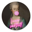 vægdekoration Marie Antoinette: I never said that - Grace Digital Art – print på aluminium