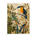 Plakat Goed Blauw - Paradise