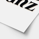 Typografie Poster Firlefanz