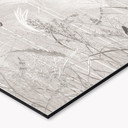 Keukenachterwand Wilde bloemenweide met vlinders in Scandinavisch design - Ms Tiff