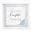 Folia do ochrony prywatności Confetti & Cream - Dodaj trochę konfetti