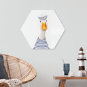 Billede Maritim Gås-Sømand Hexagon - Korenkova