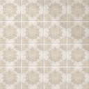 Naklejki na płytki Elegancka mandala w kolorze piaskowego złota - Bloomery Decor - Zestaw 12 sztuk)