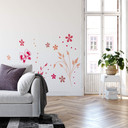 Wallsticker Smigrende Rosetta