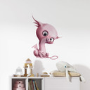 Wallsticker De små drager - Grinsebacke 