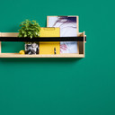 Architects Paper Floral Impression - Papier peint intissé uni, vert