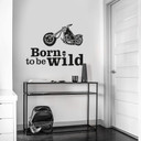 Wallsticker Born to be wild