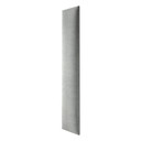 Stoffen Wandpanelen Mollis grijs 90x15 cm