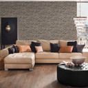 A.S. Création ikke-vævet tapet il Decoro tapet - Stenoptik, Beige, Creme 