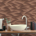 Tapeta falista, wzór tapety Fashion for Walls 4 autorstwa Guido Marii Kretschmera z brązu